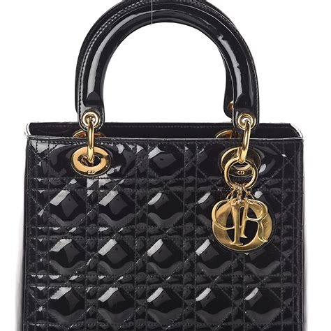 lady dior medium black.